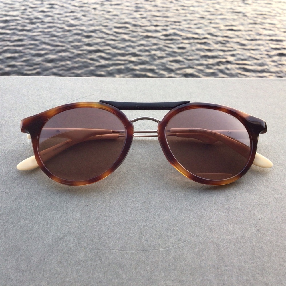 Carrera Aviator Sunglasses 6008 Tortoise Black and Cream